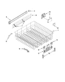 Upper rack and track parts