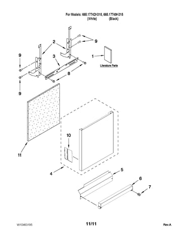 Door and panel parts