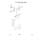 Kenmore 66513033K112 door and panel parts diagram