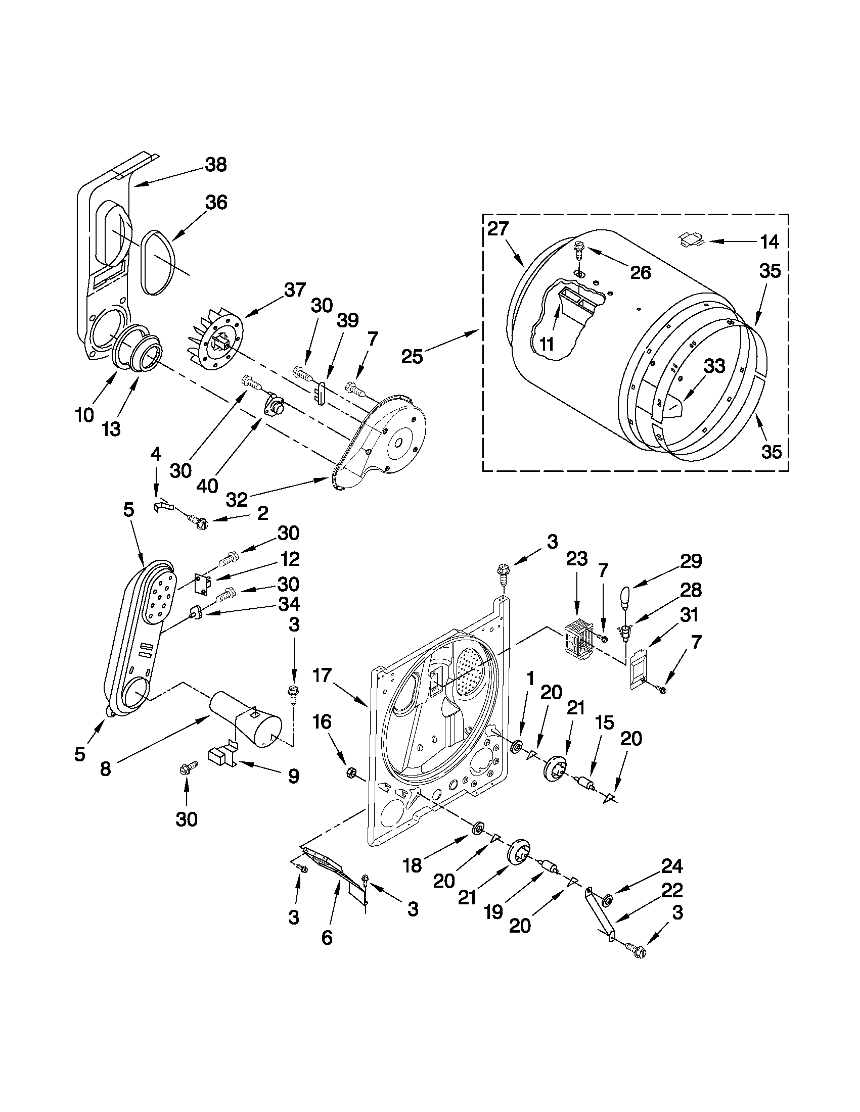 Bulkhead parts
