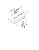 Control panel and latch parts