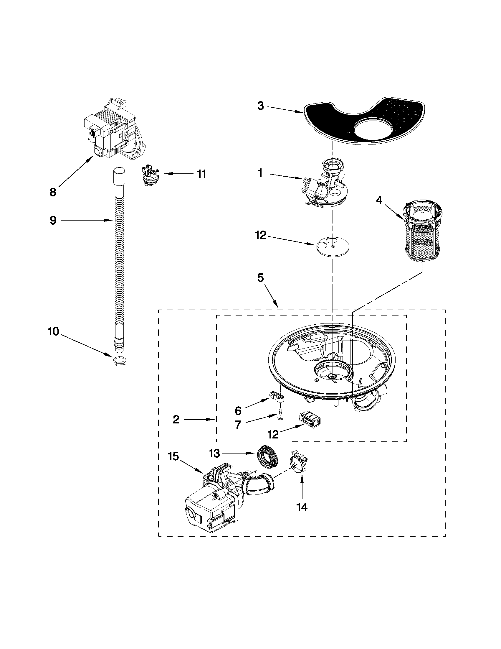 Pump and motor parts