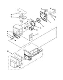 Motor and ice container parts