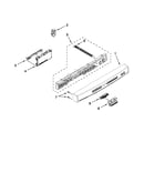 Control panel and latch parts
