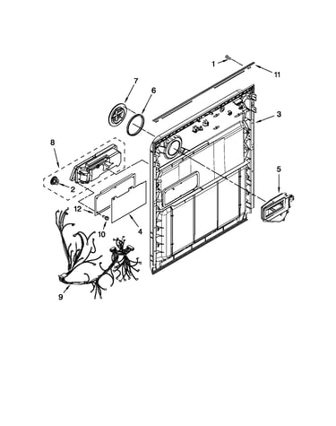 Inner door parts