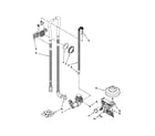 Kenmore 66513033K111 fill, drain and overfill parts diagram