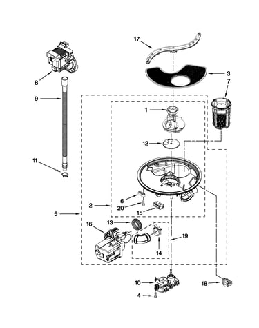 Pump and motor parts