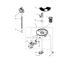 Kenmore 66513282K111 pump and motor parts diagram