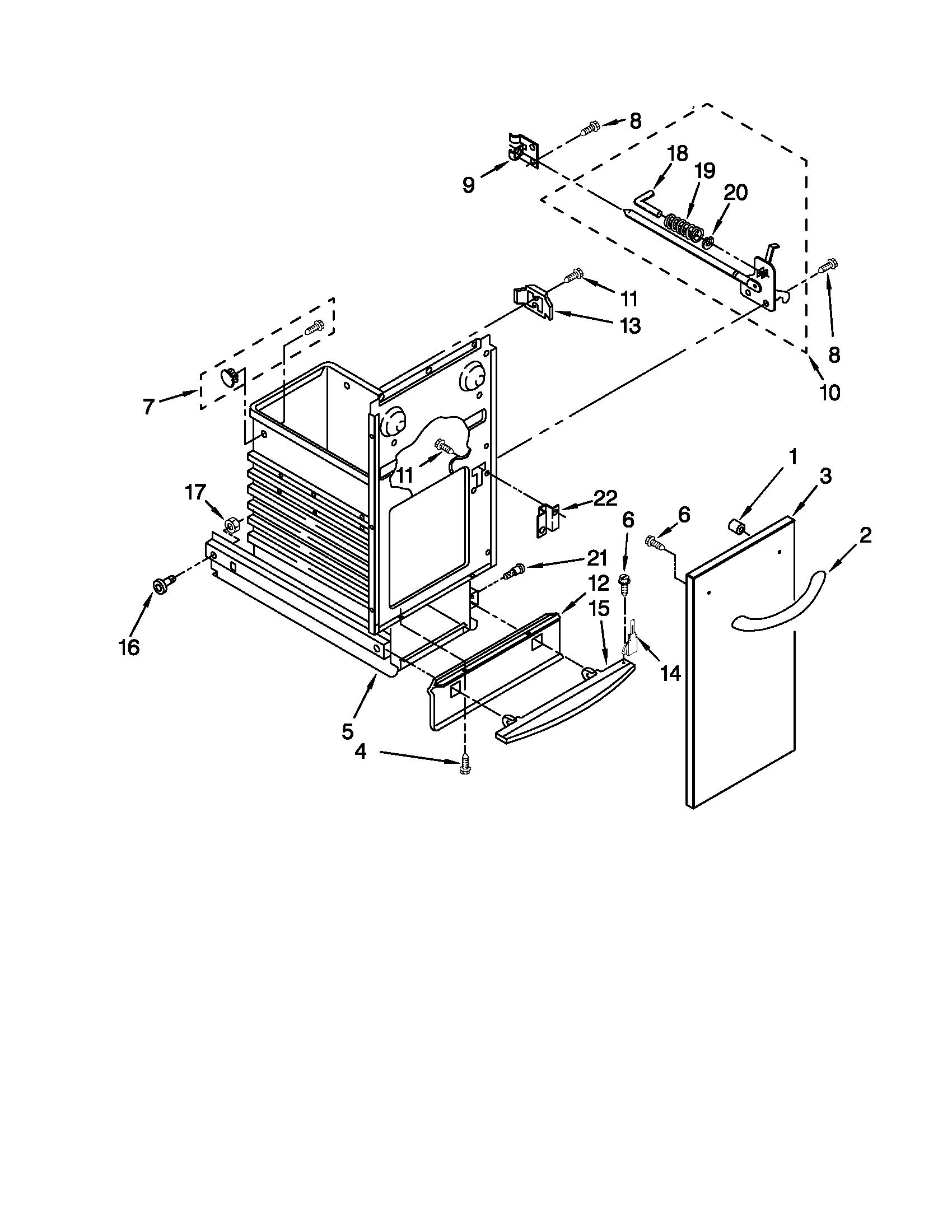 Container parts