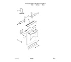 Kenmore 66513289K113 door and panel parts diagram