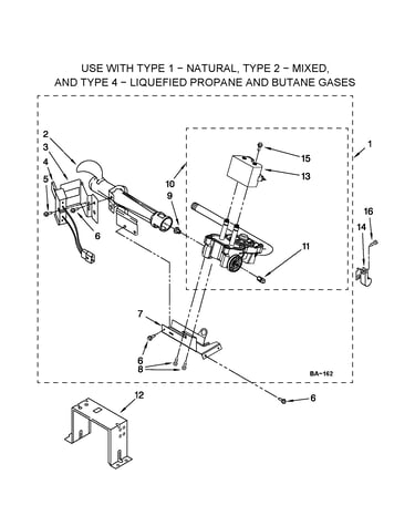 W10336852 burner assembly