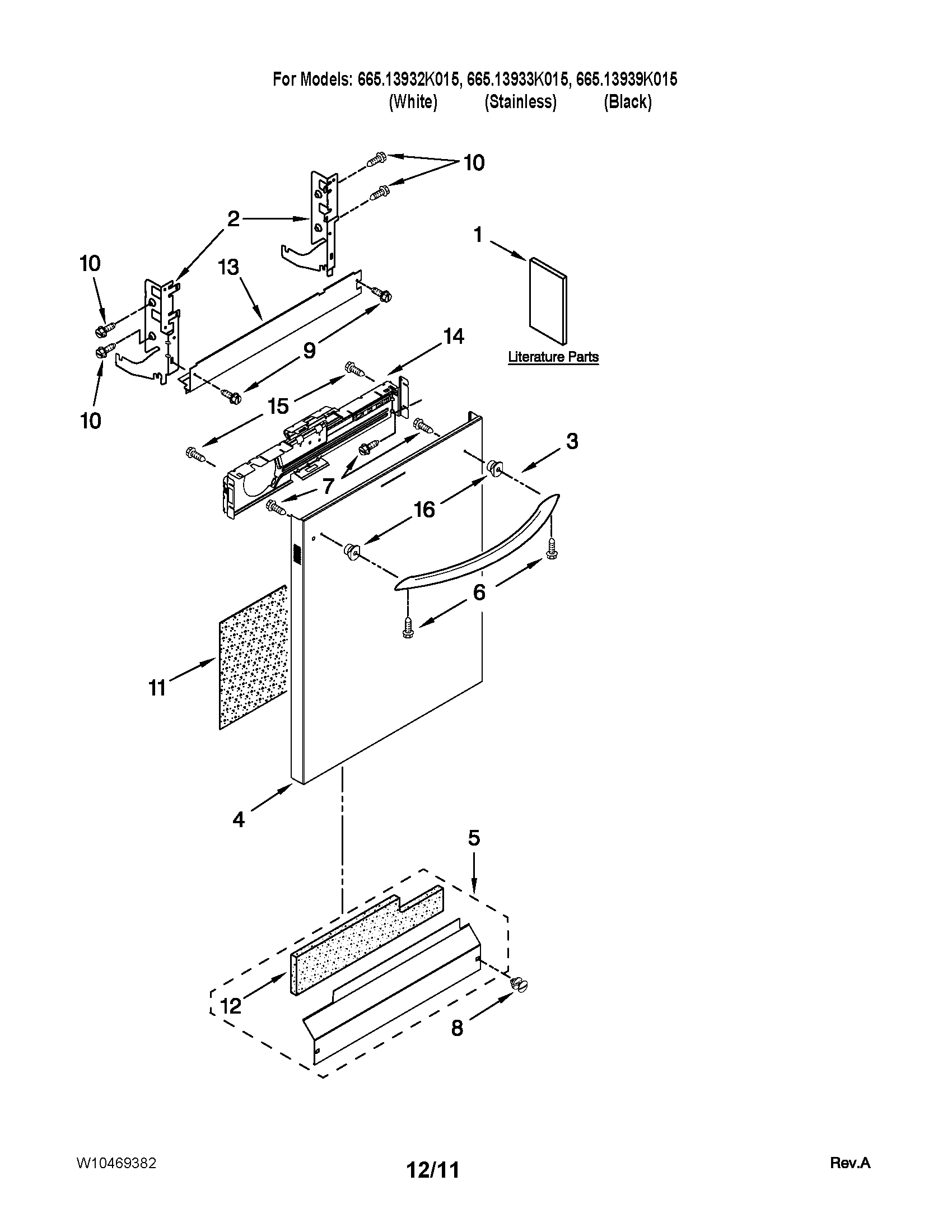 Door and panel parts