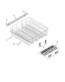 Upper rack and track parts