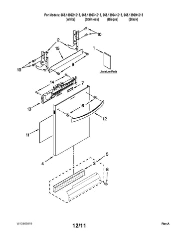 Door and panel parts