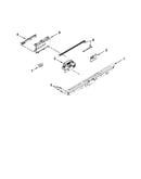 Control panel and latch parts