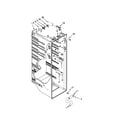 Kenmore Elite 10651152111 refrigerator liner parts diagram