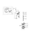 Motor and ice container parts