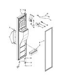 Freezer door parts