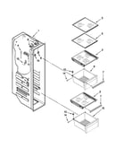 Freezer liner parts