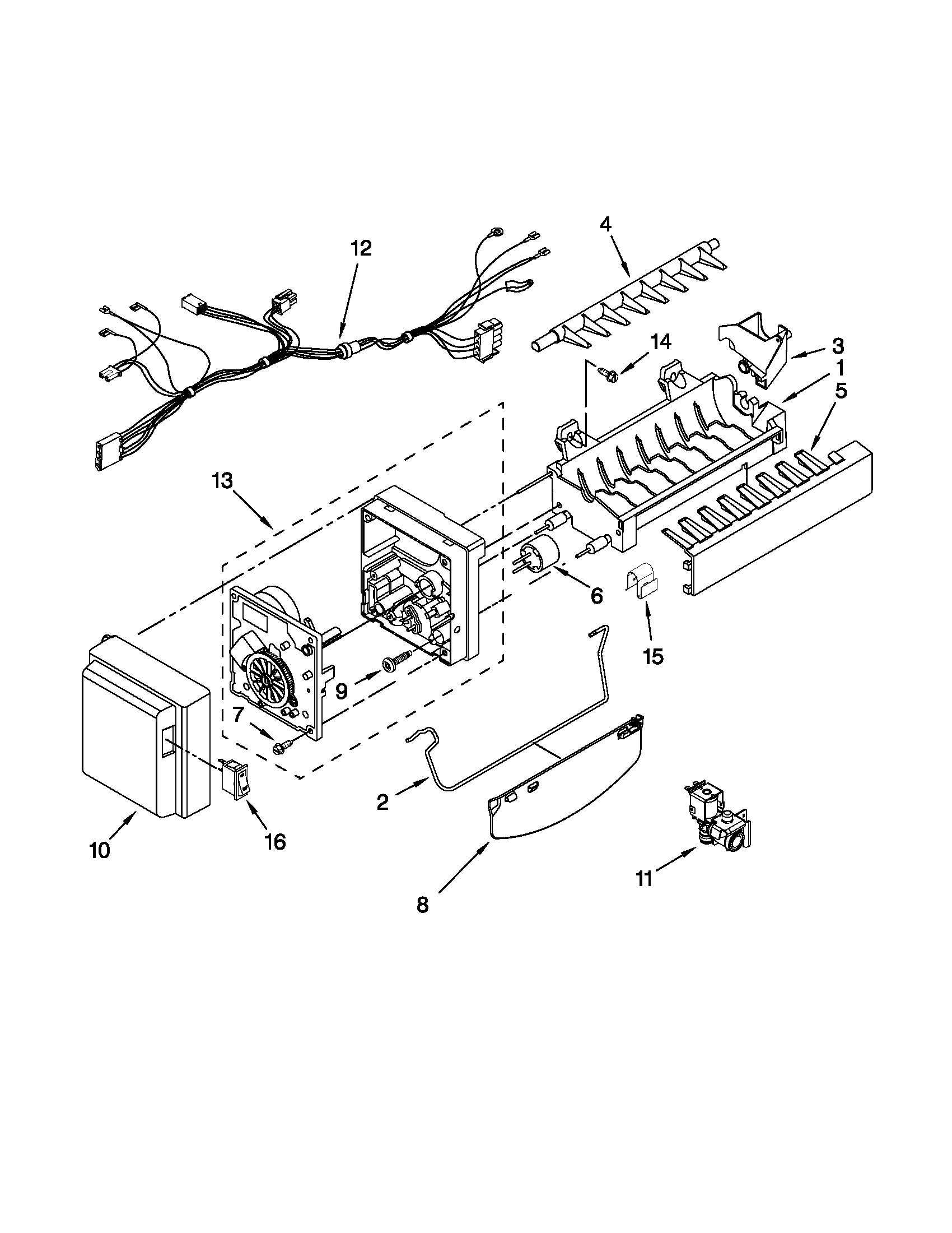 Icemaker parts