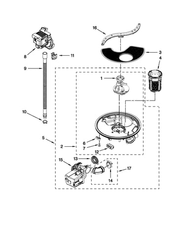 Pump and motor parts