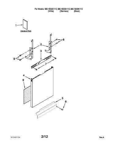 Door and panel parts