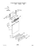 Door and panel parts