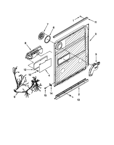 Inner door parts