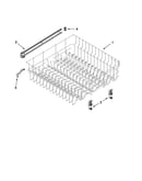 Upper rack and track parts