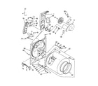 Kenmore 11070172003 bulkhead parts diagram