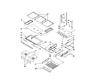 Kenmore 59679543015 shelf parts diagram