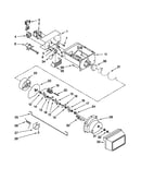 Motor and ice container parts