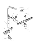 Upper wash and rinse parts