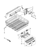 Upper rack and track parts