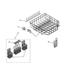 Lower rack parts