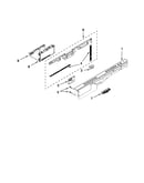 Control panel and latch parts