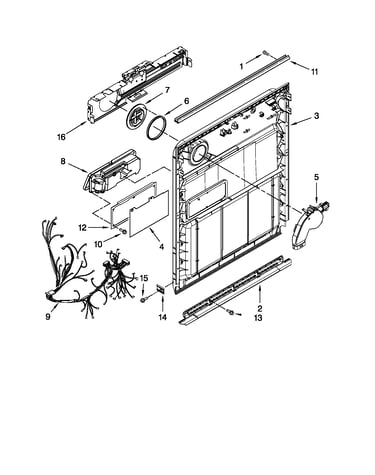 Inner door parts