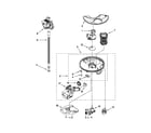 Kenmore 66513299K110 pump and motor parts diagram
