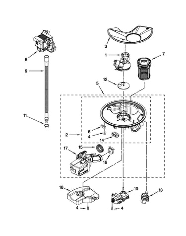 Pump and motor parts