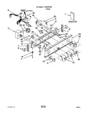 Washer/dryer control panel parts