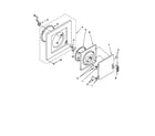 Kenmore 1109875279A dryer front panel and door parts diagram