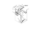 Kenmore 1109875279A dryer support and washer parts diagram