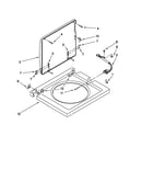 Washer top and lid parts