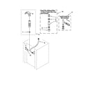 Kenmore 1109875279A water system parts diagram