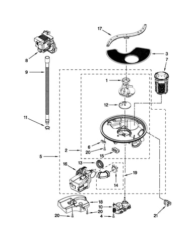 Pump and motor parts