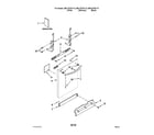 Kenmore 66513272K110 door and panel parts diagram