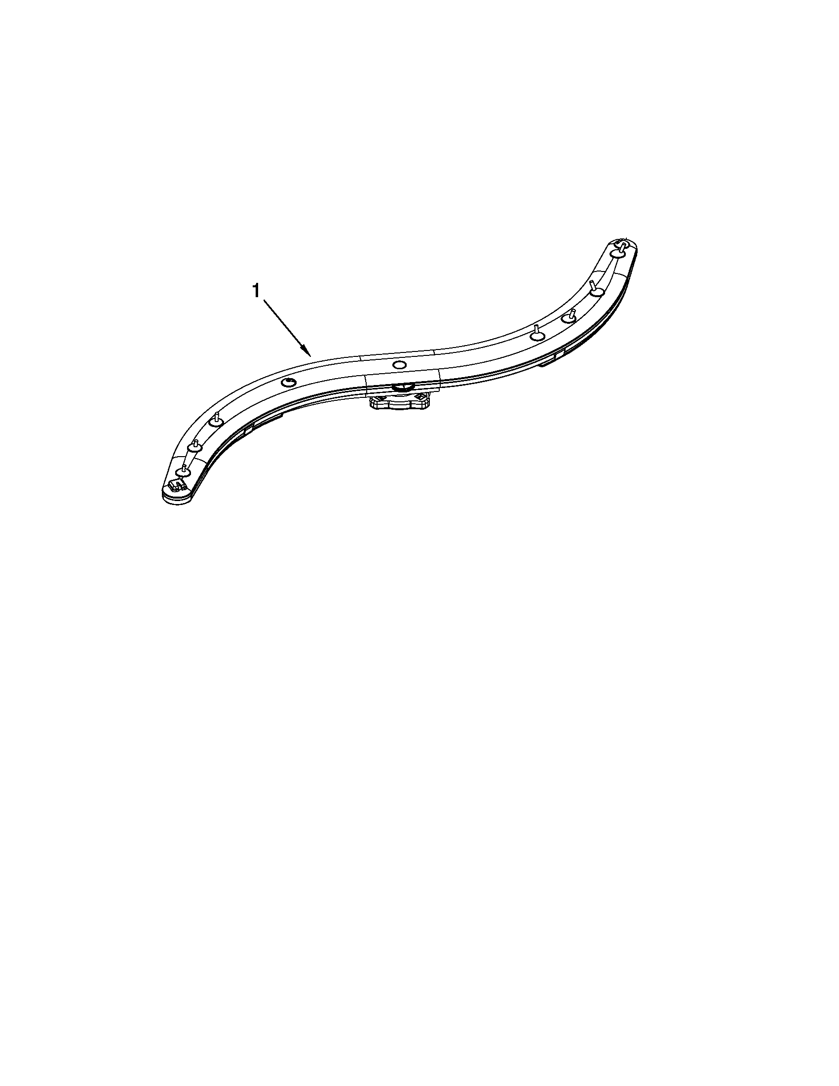 Lower washarm parts