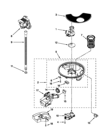 Pump and motor parts