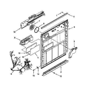 Inner door parts