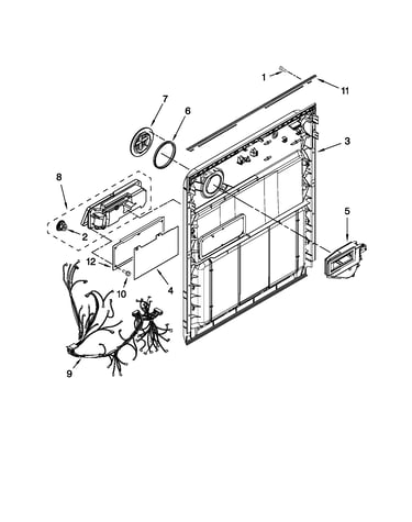 Inner door parts